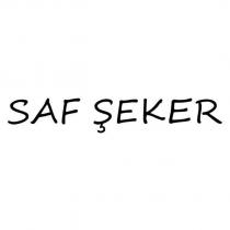 saf şeker