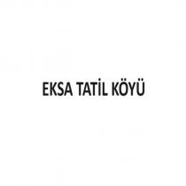 eksa tatil köyü