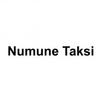 numune taksi