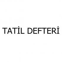 tatil defteri