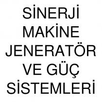 sinerji makine jeneratör ve güç sistemleri