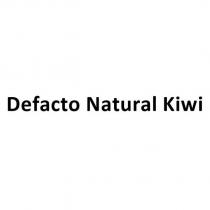 defacto natural kiwi