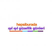 hepsiburada ışıl ışıl güzellik günleri