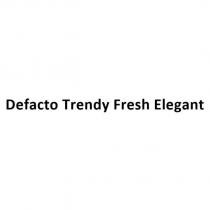 defacto trendy fresh elegant