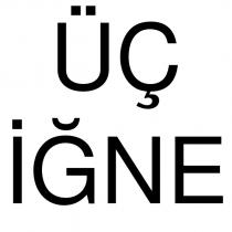 üç iğne