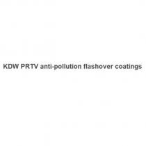 kdw prtv anti-pollution flashover coatings