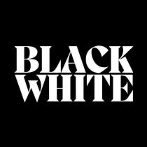 black white