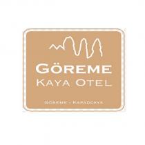göreme kaya otel göreme kapadokya