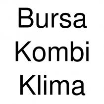 bursa kombi klima
