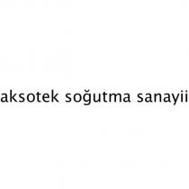 aksotek soğutma sanayii