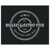 rosso gastro pub izmit est 2024 pasta pizza sushi grill