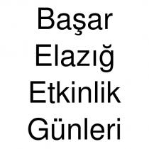 başar elazığ etkinlik günleri