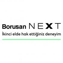 borusan next ikinci elde hak ettiğiniz deneyim