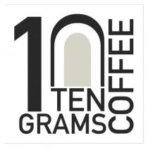 10 ten grams coffee