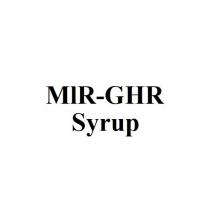 mır-ghr syrup