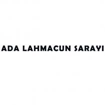 ada lahmacun sarayı