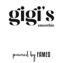 gigi's smoothie powered by fameo