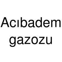 acıbadem gazozu