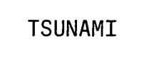 tsunami