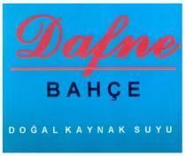 dafne bahçe doğal kaynak suyu