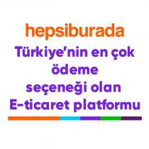 hepsiburada türkiye'nin en çok ödeme seçeneği olan e-ticaret platformu