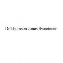 dr.thomson jones sweetener