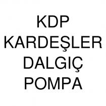 kdp kardeşler dalgıç pompa