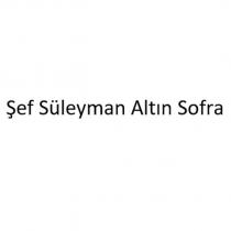 şef süleyman altın sofra