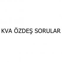 kva özdeş sorular