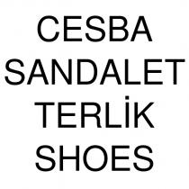 cesba sandalet terlik shoes