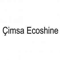 çimsa ecoshine