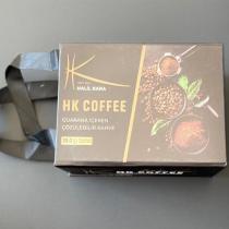 hk coffee uzm. dyt. halil kara guarana içeren çözülebilir kahve 30x3 gr sachet