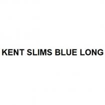 kent slims blue long