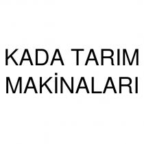 kada tarım makinaları