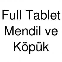 full tablet mendil ve köpük