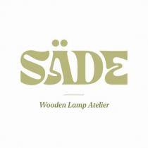 sade wooden lamp atelier