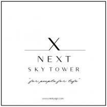 next sky tower for people for life www.nextyapi.com