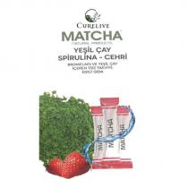 c curelıve matcha natural products yeşil çay spirulina cehri bromelain ve yeşil çay içeren toz takviye edici gıda