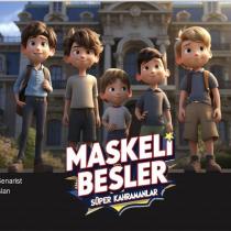 maskeli beşler süper kahramanlar