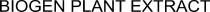 biogen plant extract