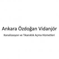 ankara özdoğan vidanjör kanalizasyon ve tıkanıklık açma hizmetleri