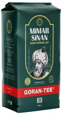 mımar sınan sade yaprak çay goran-tee schwarzer tee aromatisierter mit bergamotte