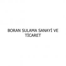 boran sulama sanayi ve ticaret