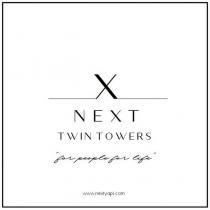 next twin towers for people for life www.nextyapi.com
