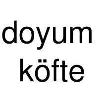 doyum köfte
