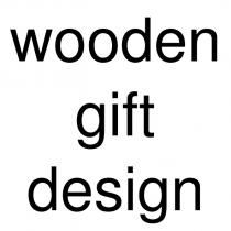 wooden gift design