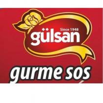 gülsan gurme sos since 1948