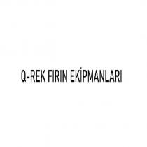 q-rek fırın ekipmanları