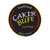çakır büfe lezzetin durağı fast & food afiyet olsun