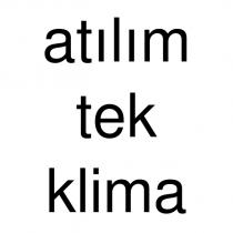 atılım tek klima